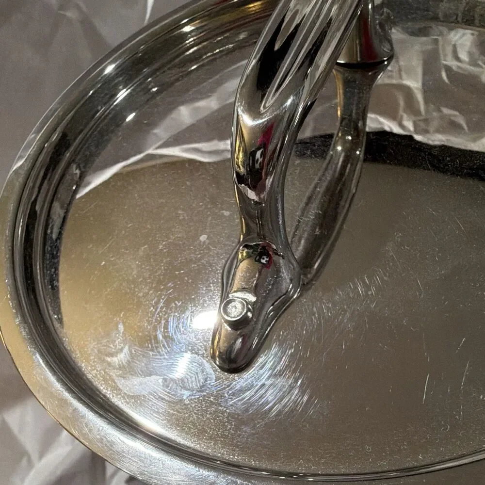 All-Clad LTD 1.5 Qt Saucepan w/Lid Hard-Anodized Stainless Interior